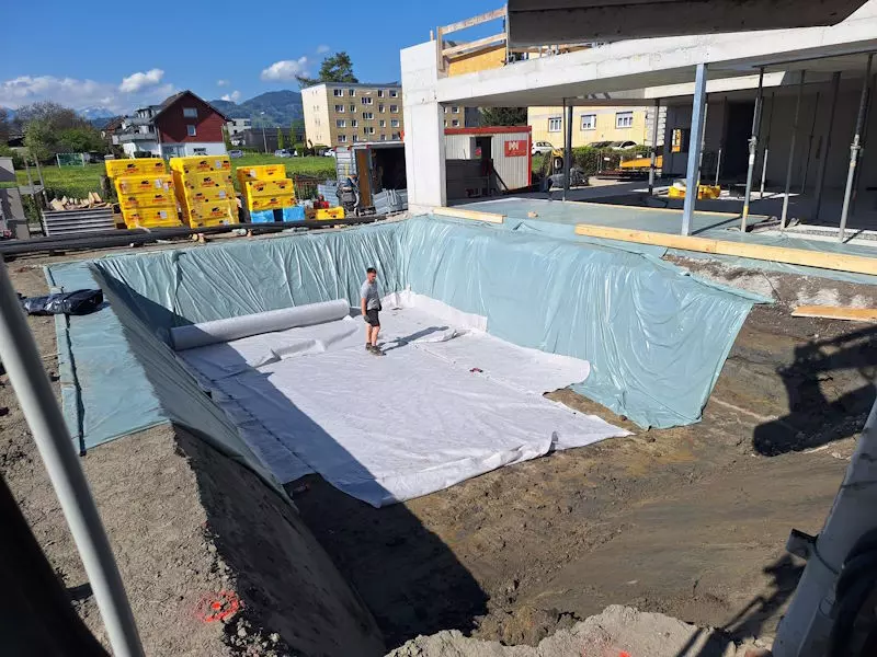 Aushub, Schmid Erdbewegungen, Hörbranz, Leiblachtal