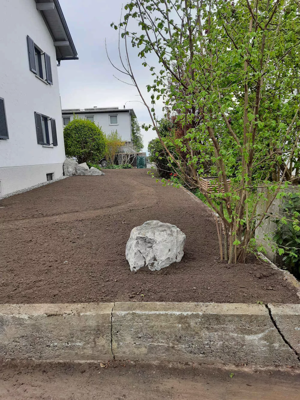 Humunisierung, Humusarbeiten im Leiblachtal, Schmid Erdbau