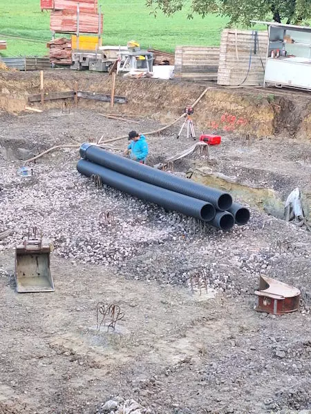 Kanal und Leitungsarbeiten, Drainagen, Schmid Erdbau, Hörbranz, Leiblachtal