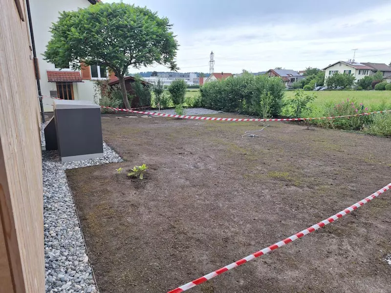 Bewehrte Erde, Stützmauer aus Erde, Schmid Erdbau, Hörbranz, Leiblachtal